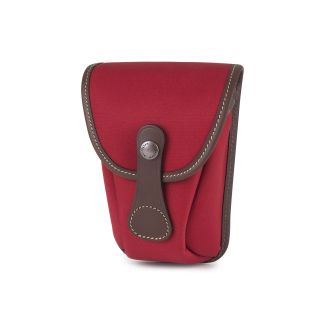 Billingham Pocket AVEA07 Burgundy Canvas/Chocolate Leather Edges