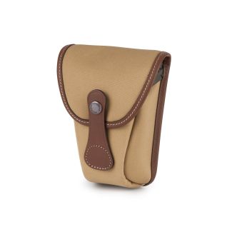 Billingham Tasca AVEA07 Tela Khaki/Bordi Cuoio marrone chiaro + finiture ottone