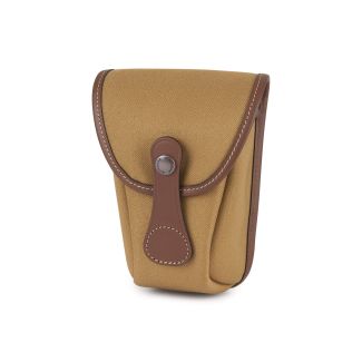 Billingham Pocket AVEA07 FibreNyte Khaki/Light Brown Leather Edges + Brass Hardware