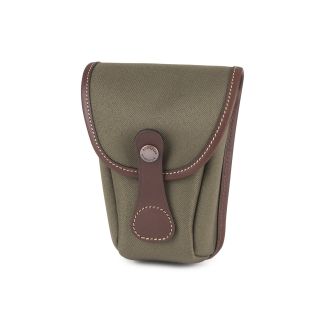 Billingham Pocket AVEA07 FibreNyte Sage Green/Chocolate Leather Edges