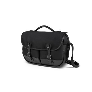 Billingham Borsa Mini Eventer FibreNyte Nero/Bordi Cuoio nero