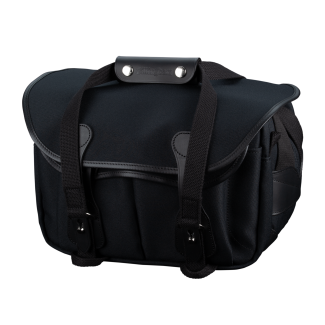Billingham Borsa 225 MKII FibreNyte Nera/Bordi cuoio neri