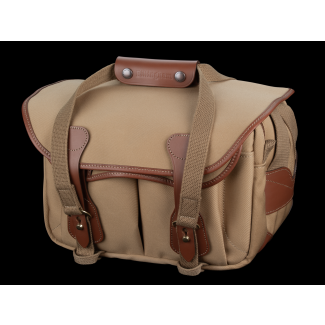 Billingham Borsa 225 MKII Tela Khaki/Bordi Cuoio marrone chiaro