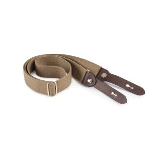 Billingham HP SLING Khaki/Chocolate Leather Strap