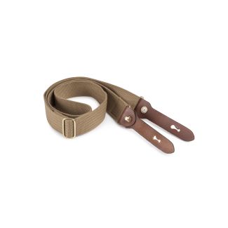 Billingham HP SLING Cinghia Khaki/Cuoio Marrone chiaro