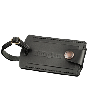 Billingham Black Brass Luggage Tag