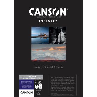 Canson Infinity Baryta Photographique II Matt gr310 12.7x17.8cm x25