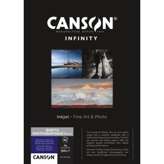 Canson Infinity Baryta Photographique II Matt gr310 A4x25