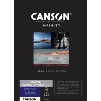 Canson Infinity Baryta Photographique II Matt gr310 A3x25