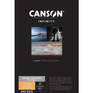Canson Infinity Arches BFK Rives Pure White gr310 A3+x25
