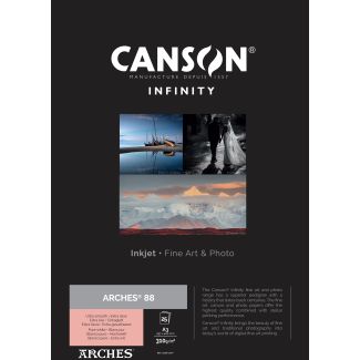 Canson Infinity Arches 88 Rag gr310 A3 x25