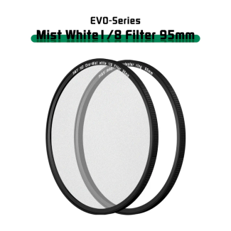 H&Y filtro EVO Mist White 1/2 HD alluminio anodizzato 95mm e adattatore magnetico