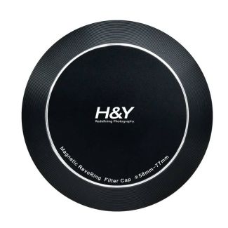 H&Y Filtri Revoring CNC tappo di protezione frontale e posteriore (58-77mm)