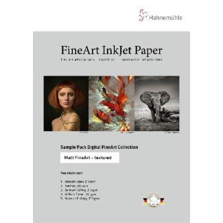 Hahnemuhle FineArt pack test A4 Matte Textured