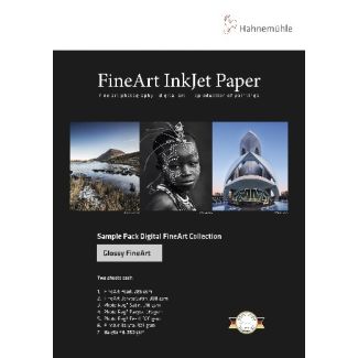 Hahnemuhle FineArt test pack A4 Glossy