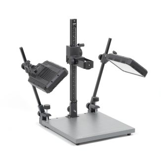 Kaiser Set Image Capturing R2 CP 24D. Supporto per Copy Stand RS 2 CP (pieghevole) con unità di illuminazione LED PL 24D