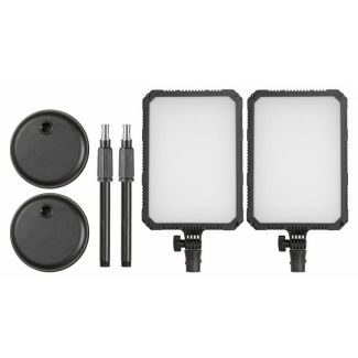 Kaiser Kit Illuminatore 'PL24 Vario' 2 luci da tavolo