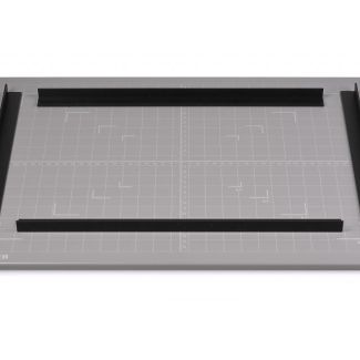 Kaiser Base in metallo 46x34cm con 4 posizionatori magnetici
