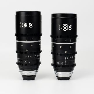 Laowa Venus Optics S35 Kit obiettivo 28-55mm 50-100mm NanoMorph zoom Silver PL Cine