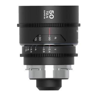 Laowa Venus Optics obiettivo 50 t/2.4 NanoMorph Silver PL+EF Cine