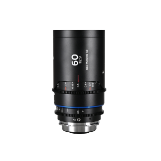 Laowa Venus Optics obiettivo 60mm t2.9 1.5X S35 NanoMorph Macro 1:2 Blue  PL+EF Cine