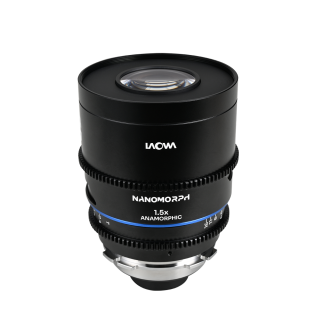 Laowa Venus Optics obiettivo 65mm t/2.4 1.5X S35 NanoMorph Blue  Arri PL (Default) + EF  Cine