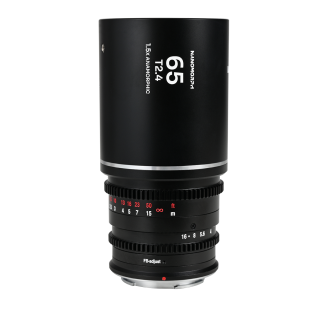 Laowa Venus Optics obiettivo 65mm t/2.4 1.5X S35 NanoMorph Silver Canon RF