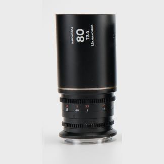 Laowa Venus Optics obiettivo 80mm t/2.4 1.5X S35 NanoMorph Silver Fuji X  Cine