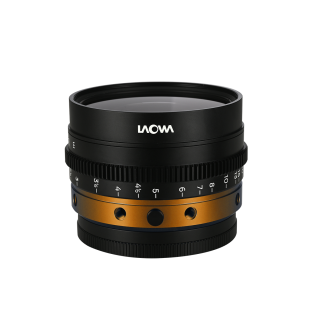 Laowa Venus Optics 1.33X Anamorphic Front Adapter (Amber) for Nanomorph & Ranger