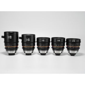 Laowa Venus Optics  S35 Prime Kit NanoMorph (27mm-35mm-50mm-65mm-80mm) Ambra Arri PL (Default) + EF Cine