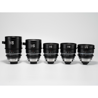 Laowa Venus Optics S35 NanoMorph 5-Lens Prime Kit (27, 35, 50, 65, 80mm) (Silver) for Arri PL & EF Mounts