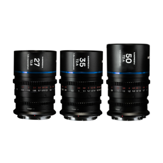 Laowa Venus Optics  S35 Prime Kit NanoMorph (27mm-35mm-50mm) Blue Nikon Z Cine