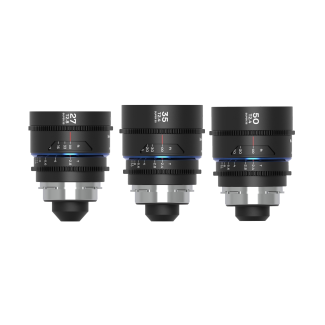 Laowa Venus Optics  S35 Prime Kit NanoMorph (27mm-35mm-50mm) Blue PL+EF Cine
