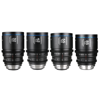 Laowa Venus Optics NanoMorph LF 4-Lens Prime Kit (32, 42, 55, 85mm) (Blue) for PL & EF Mounts