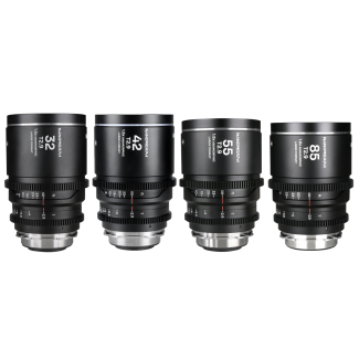 Laowa Venus Optics NanoMorph LF 4-Lens Prime Kit (32, 42, 55, 85mm) (Silver) for PL & EF Mounts