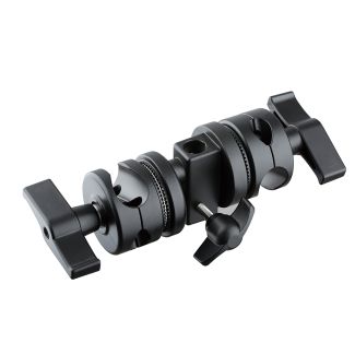 Meking Double Flag Stand 5/8 Black