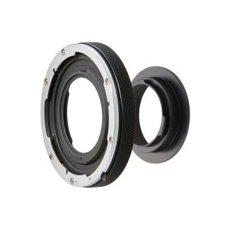 Novoflex combination adapter for Mamiya 645 lenses on Canon EOS cameras