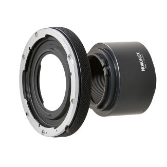 Novoflex combination adapter for Mamiya 645 lenses on Leica T cameras