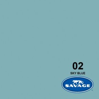 Savage  fondale di carta 2,72x11m Sky Blue