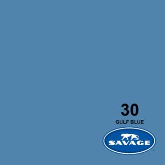 Savage Paper Backdrop 2.72x11m Gulf Blue