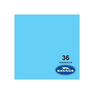 Savage  fondale di carta 1,36x11m Ocean Blue