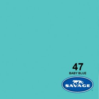 Savage Paper Backdrop 2.72x11m Baby Blue
