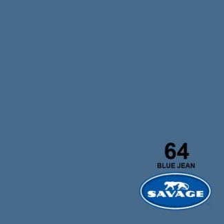 Savage Paper Backdrop 2.72x11m Blue Jean