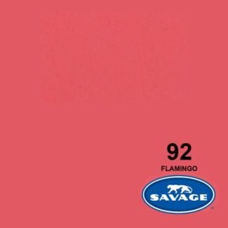 Savage Paper Backdrop 2.72x11m Flamingo