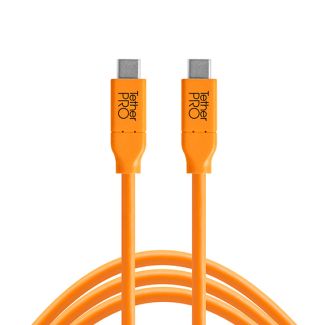 Tether Tools TetherPro cavo da USB-C a USB-C 3m arancio
