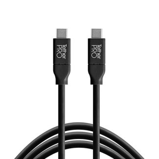 Tether Tools TetherPro USB-C to USB-C cable 4.6m black