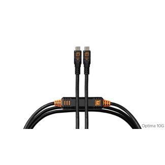 Tether Tools TetherPro Optima 10G USB-C Straight Cable 4.6m Black Non-Reflective