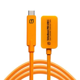 Tether Tools Tether Boost Active Extension Cable Pro USB-C 4.6m Orange