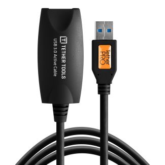 Tether Tools Active USB 3.0 Extension Cable 4.9m Black - WHILE STOCKS LAST