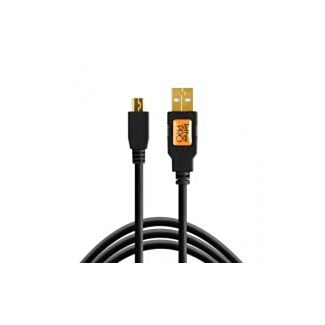 Tether Tools USB 2.0 Male/Mini-B 5 Pin Cable 30cm Black
